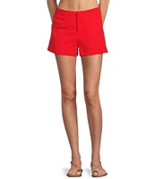 GB High Waist Coordinating Linen Blend Shorts