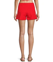 GB High Waist Coordinating Linen Blend Shorts