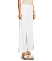 GB High Waisted Wide Leg Linen Pants