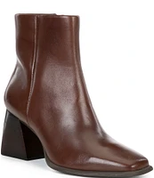 GB Holy-Grail Leather Block Heel Booties