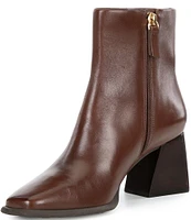 GB Holy-Grail Leather Block Heel Booties