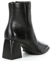 GB Holy-Grail Leather Block Heel Booties