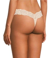 GB Juniors Seamed Lace Thong