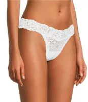 GB Juniors Seamed Lace Thong