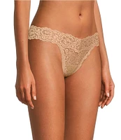 GB Juniors Seamed Lace Thong