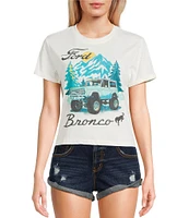 GB Knit Blue Bronco Graphic T-Shirt