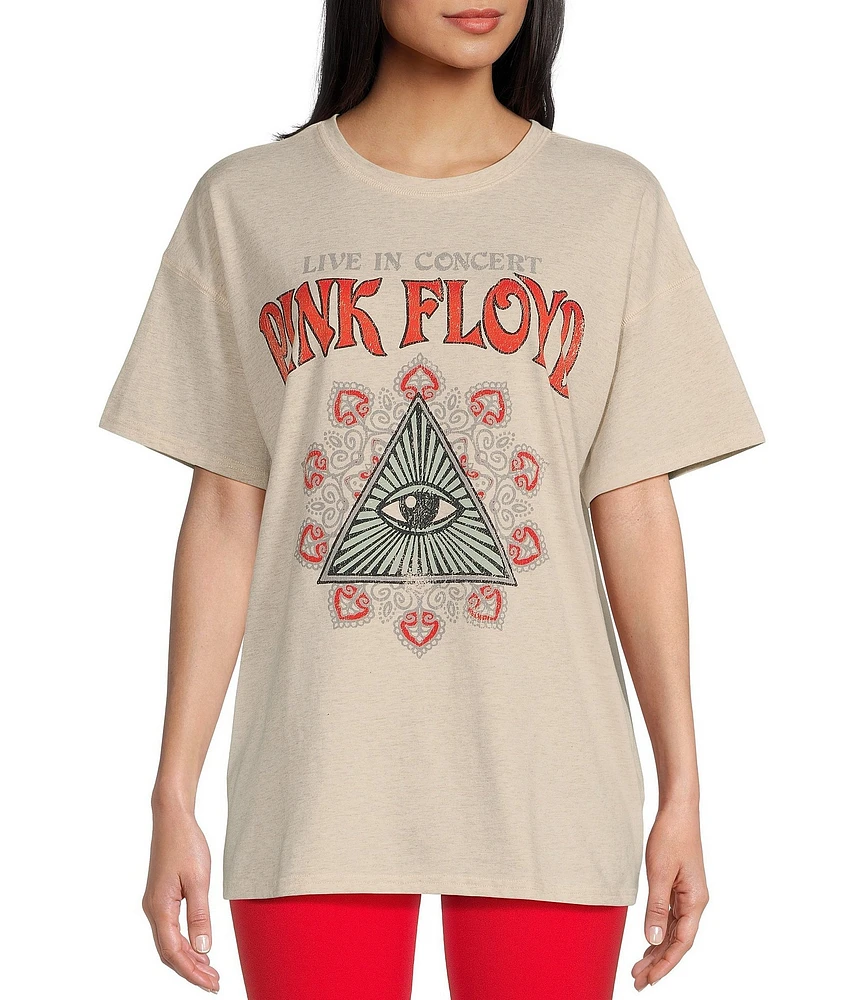 GB Knit Pink Floyd Band Graphic T-Shirt