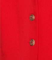 GB Coordinating Linen Blend Vest