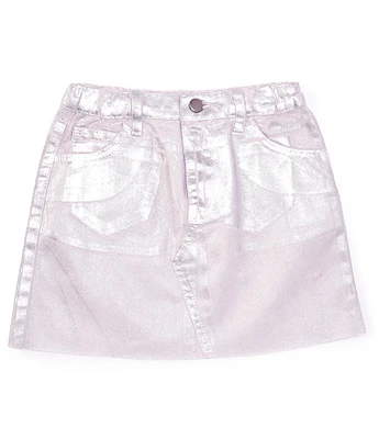 GB Little Girls 2-6X Coated Mini Skirt