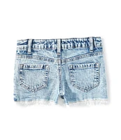GB Little Girls 2-6X Denim Cut Off Shorts