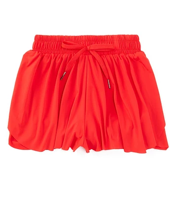 GB Little Girls 2T-6X Active Mid-Rise Flippy Shorts