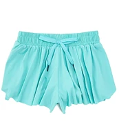 GB Little Girls 2T-6X Active Mid-Rise Flippy Shorts