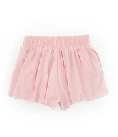 GB Little Girls 2T-6X Active Mid-Rise Flippy Shorts