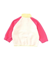 GB Little Girls 2T-6X Long Sleeve Snap Front Fleece Pullover Jacket