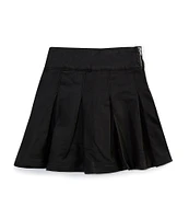 GB Little Girls 2T-6X Pleated Coated Mini Skirt