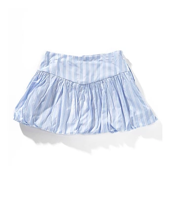 GB Little Girls 2T-6X Striped Bubble Skirt