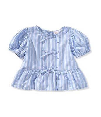 GB Little Girls Striped Bubble Top