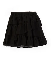 GB Little Girls 2T-6X Tiered Ruffle Mini Skirt