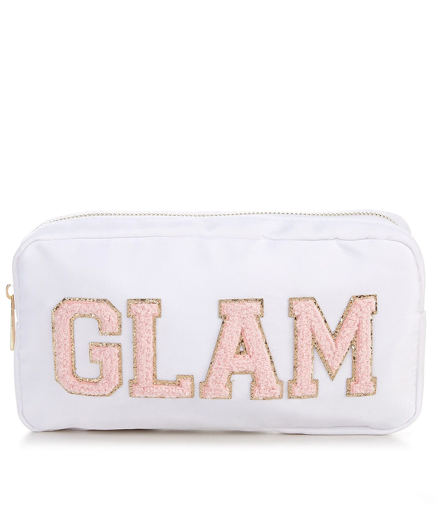 GB Glam Varsity Letters Medium Nylon Bag