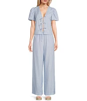 GB Multi Coordinating Striped Pull-On Pants