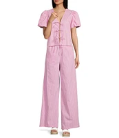 GB Multi Coordinating Striped Pull-On Pants