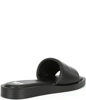 GB Off-Duty Pool Leather Flat Slides