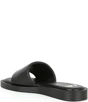 GB Off-Duty Pool Leather Flat Slides