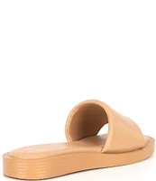 GB Off-Duty Pool Leather Flat Slides