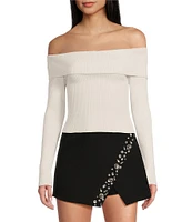 GB Off-The-Shoulder Sweater