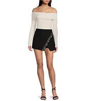 GB Off-The-Shoulder Sweater