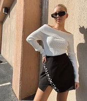 GB Off-The-Shoulder Sweater