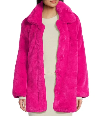 GB Oversized Faux Fur Jacket