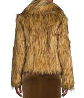 GB Oversized Faux Fur Jacket