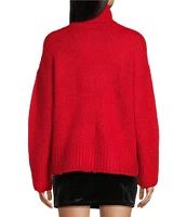 GB Oversized Turtleneck Sweater