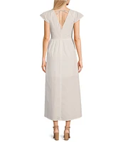 GB Poplin Maxi Dress