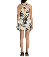 GB Printed Pull-On Mini Tennis Dress