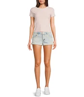 GB Roll Cuff Denim Shorts