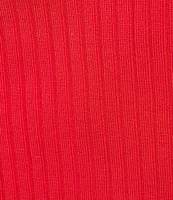 GB Rosette Off-The-Shoulder Sweater Top