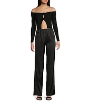 GB Satin Pull On Pants
