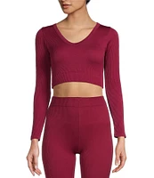 GB Seamless Knit Long Sleeve Top