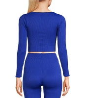 GB Seamless Knit Long Sleeve Top