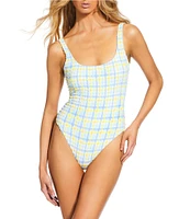 GB Seersucker Puff Classic Tank One Piece
