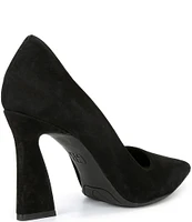 GB Self-Made Nubuck Pointed Toe Pumps