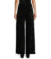 GB Coordinating Sequin Wide Leg Pants