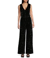 GB Coordinating Sequin Wide Leg Pants