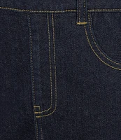 GB Strapless Denim Midi Dress