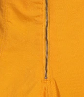 GB Strapless Denim Mini Dress