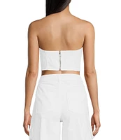 GB Strapless Denim Coordinating Top