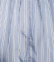 GB Stripe Poplin Maxi Dress