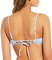 GB Toile Tale Ring Bandeau Swim Top